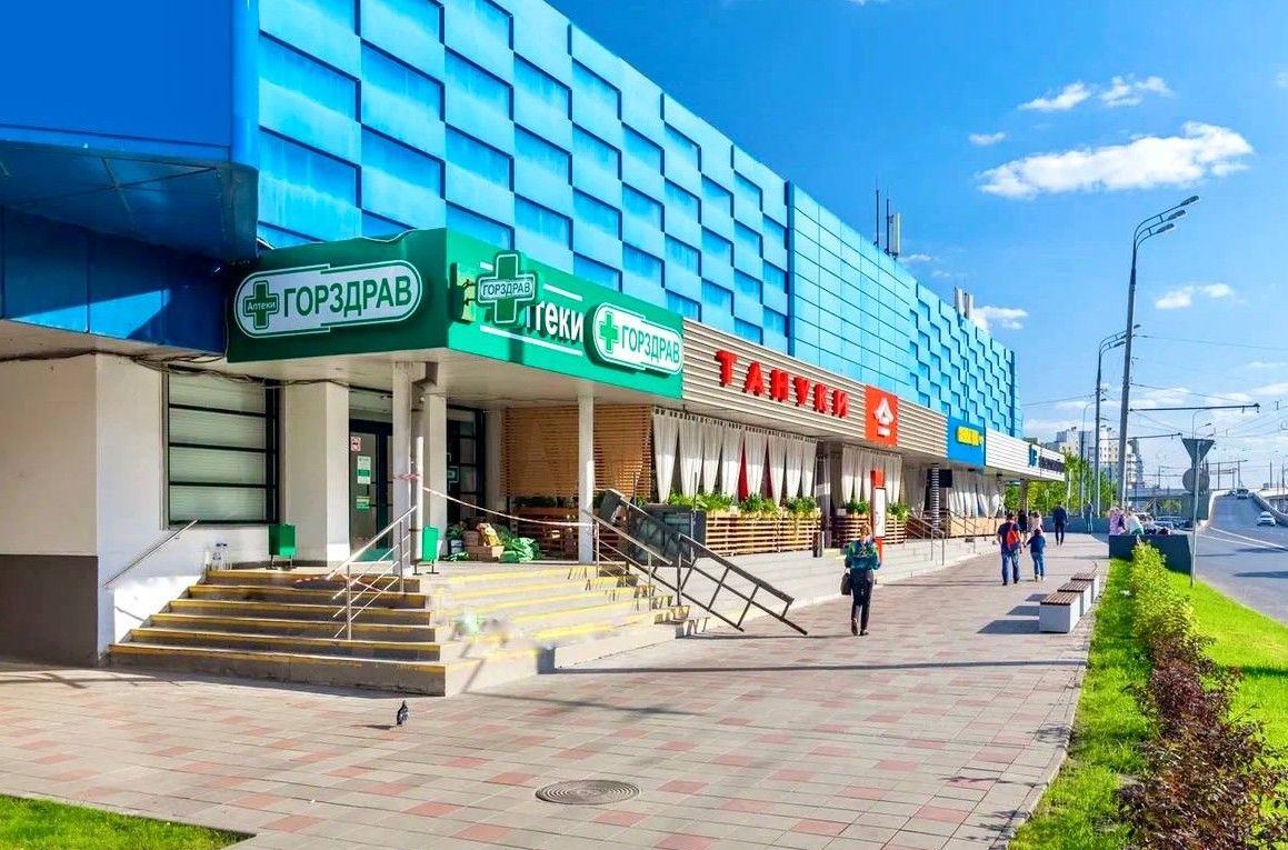 фасад дома, здание по адресу г Москва, ул Народного Ополчения, д 22/2
