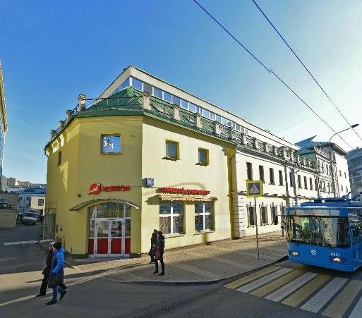 фасад дома, здание по адресу г Москва, ул Новослободская, д 20