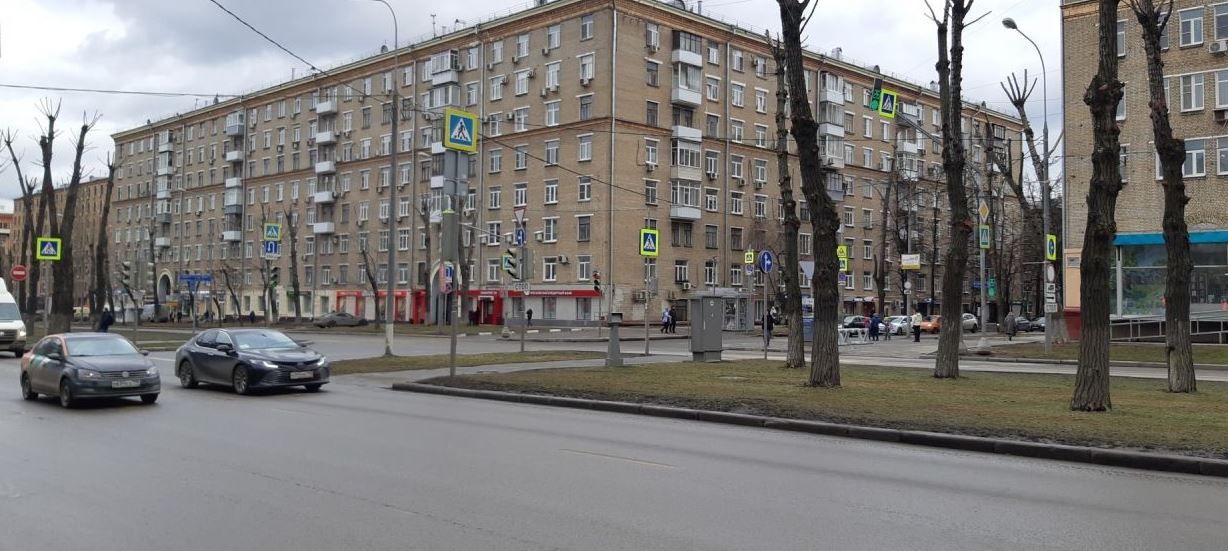 фасад дома, здание по адресу г Москва, ул Профсоюзная, д 5/9 