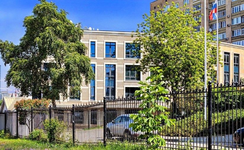 фасад дома, здание по адресу г Москва, Олимпийский пр-кт, д 12