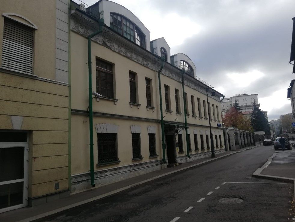 фасад дома, здание по адресу г Москва, 2-й Казачий пер, д 3 стр 1 