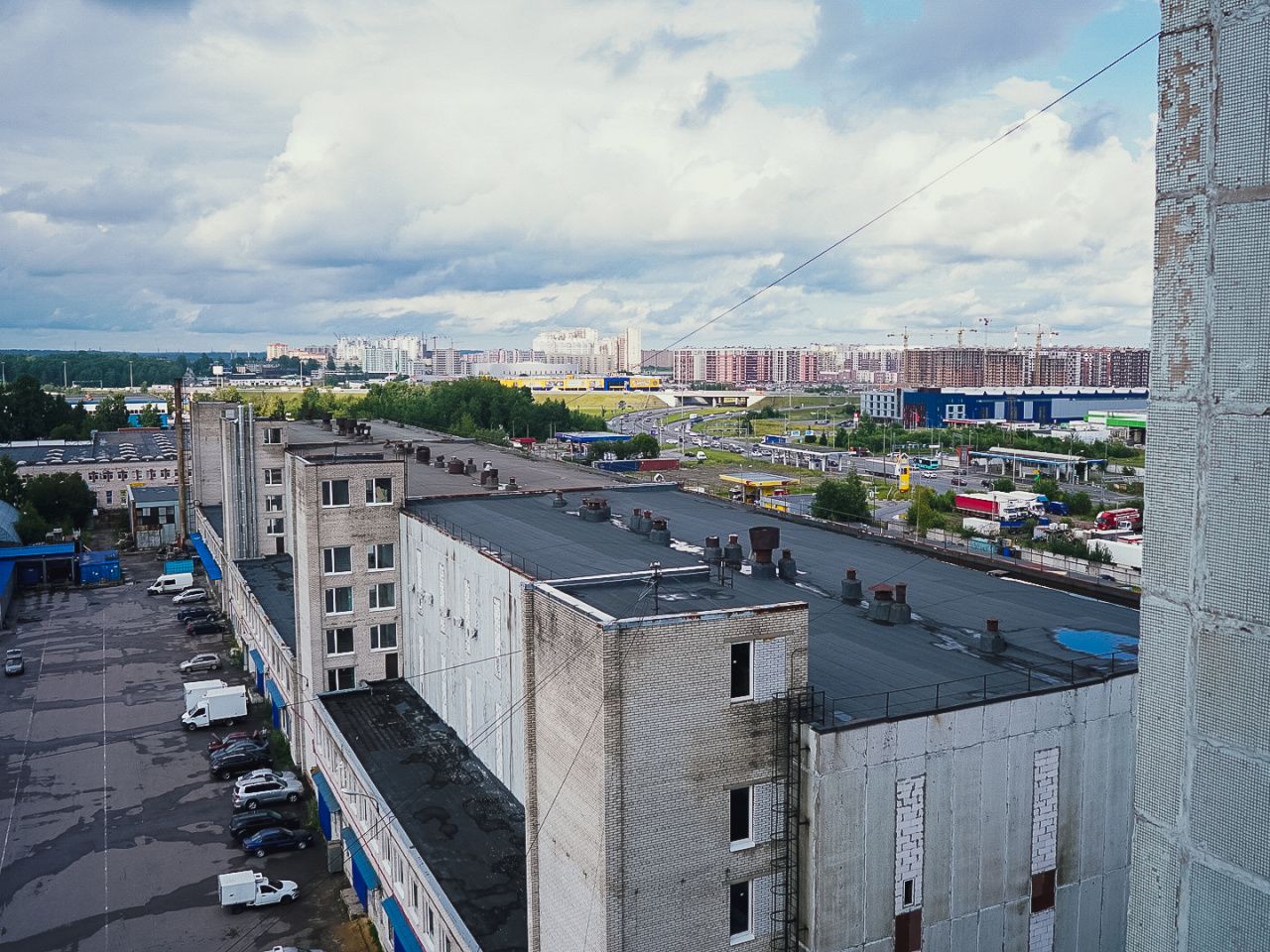 фасад дома, здание по адресу г Санкт-Петербург, 1-й Верхний пер, д 2