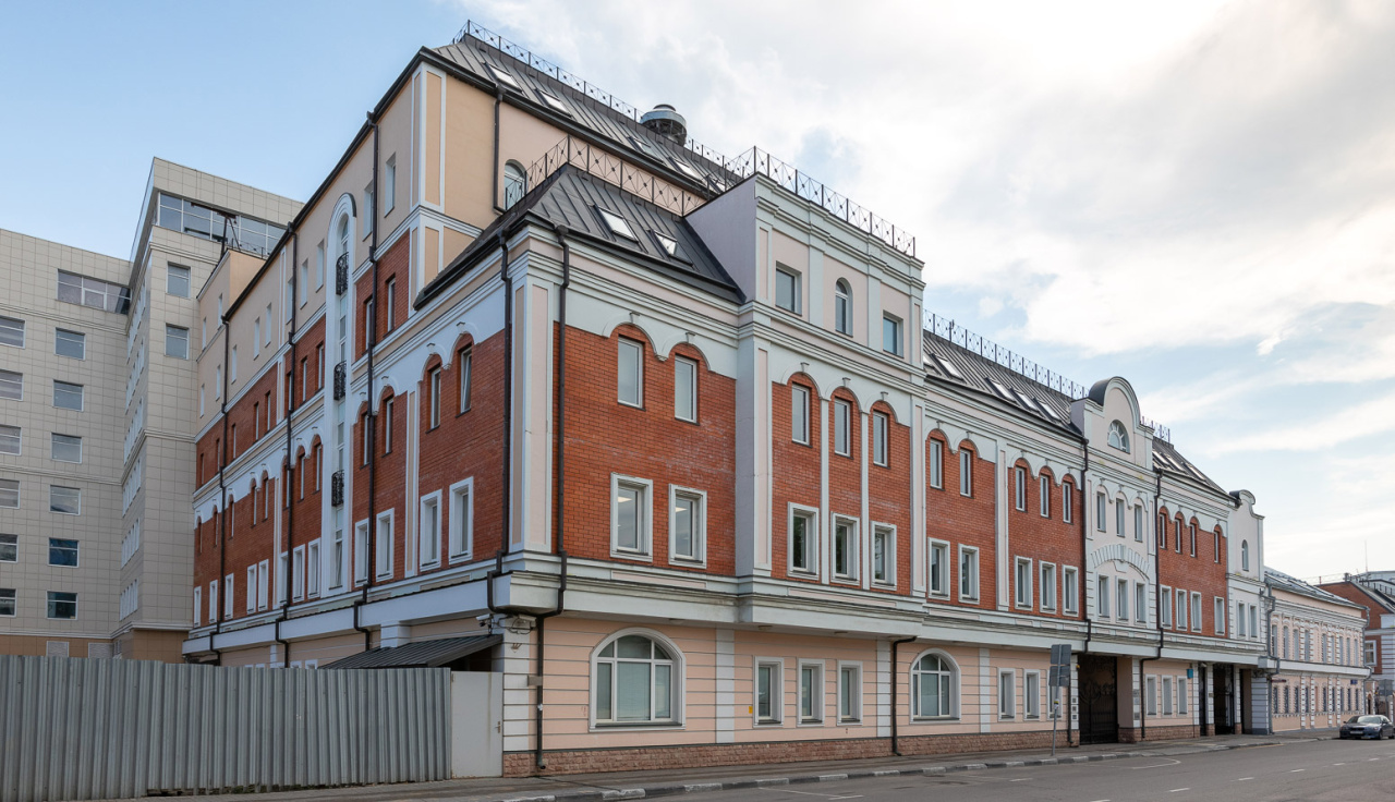 фасад дома, здание по адресу г Москва, ул Щипок, д 5/7 стр 2