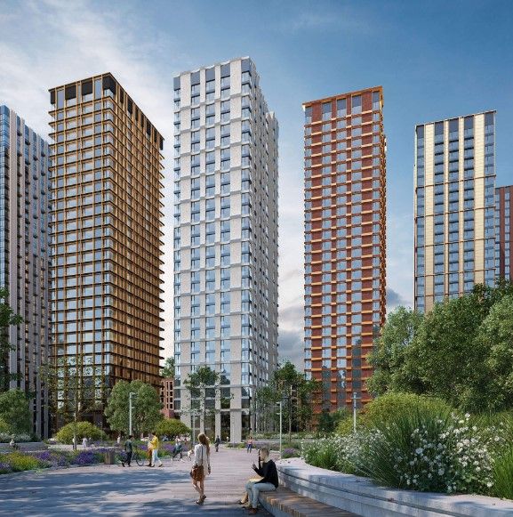 фасад дома, Бизнес-центр Метрополия 35-5к2 по адресу г Москва, Волгоградский пр-кт, д 35/5 к 2