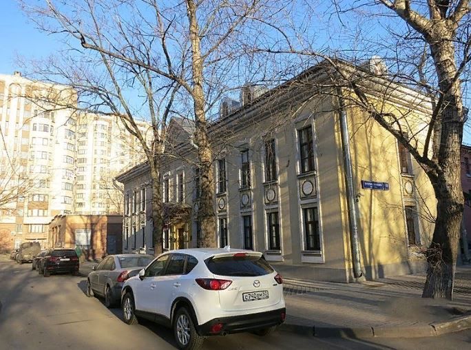 фасад дома, здание по адресу г Москва, Протопоповский пер, д 19 стр 10