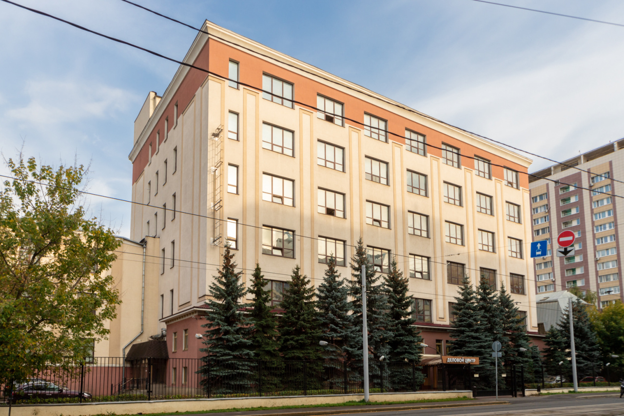 фасад дома, здание по адресу г Москва, ул Большая Андроньевская, д 17 