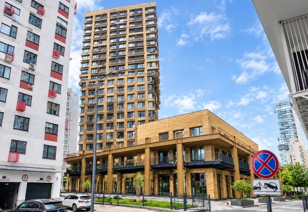 фасад дома, здание по адресу г Москва, ул Народного Ополчения, д 13