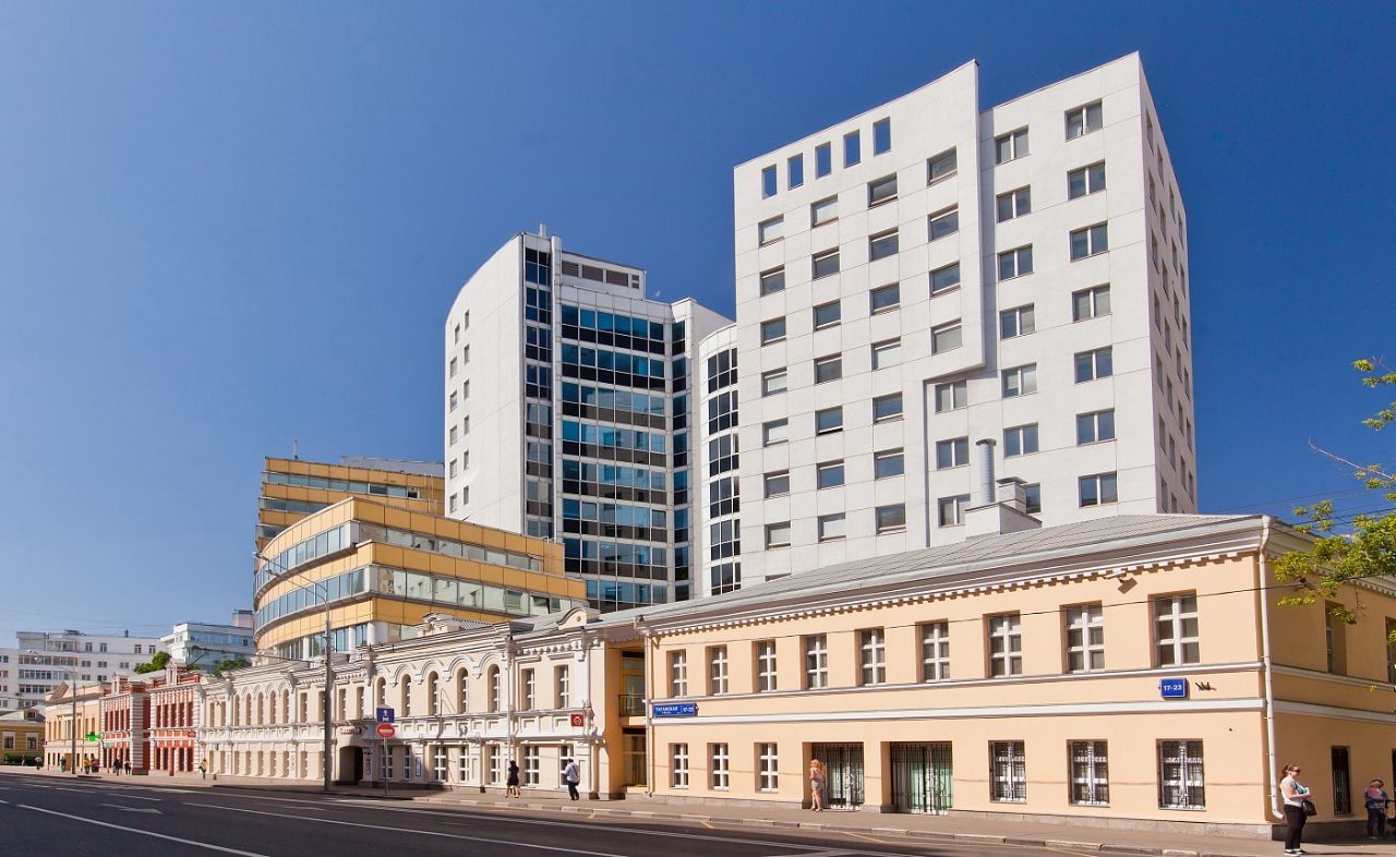 фасад дома, здание по адресу г Москва, ул Таганская, д 17 