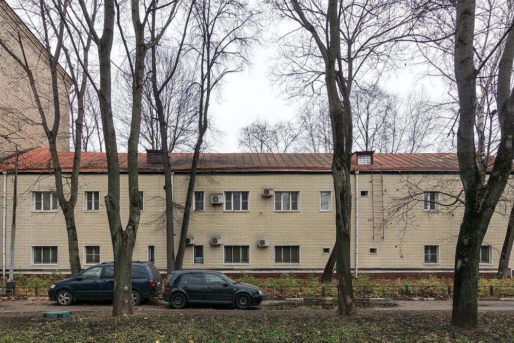 фасад дома, здание по адресу г Москва, ул Лётчика Бабушкина, д 6 стр 2 