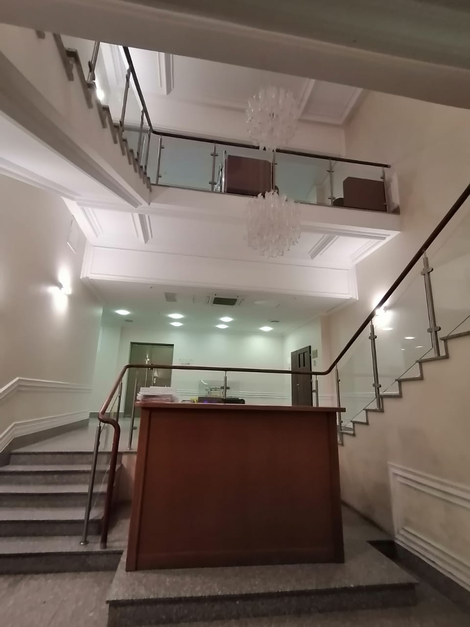 фасад дома, здание по адресу г Москва, Большой Гнездниковский пер, д 3 