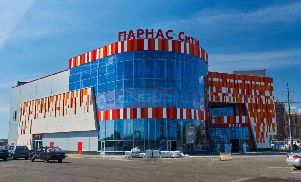 фасад дома, здание по адресу г Санкт-Петербург, поселок Парголово, ул Михаила Дудина, д 6 к 1