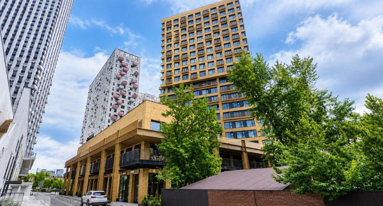 фасад дома, здание по адресу г Москва, ул Народного Ополчения, д 13