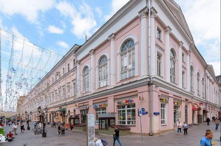 фасад дома, здание по адресу г Москва, ул Рождественка, д 6/9/20 стр 1