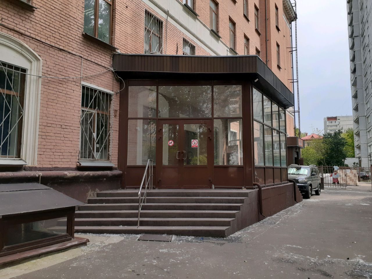 фасад дома, здание по адресу г Москва, ул Заречная, д 9