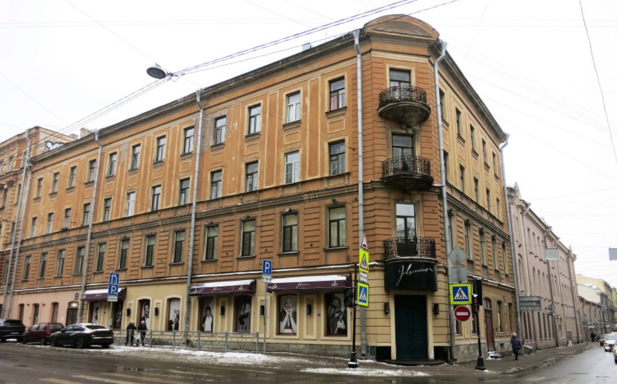 фасад дома, здание по адресу г Санкт-Петербург, ул Полтавская, д 3
