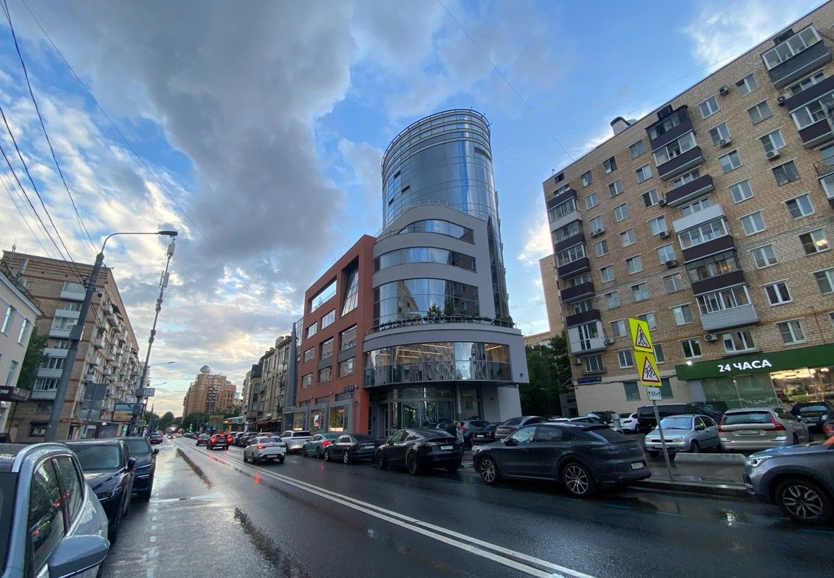 фасад дома, здание по адресу г Москва, ул Большая Грузинская, д 61 стр 2