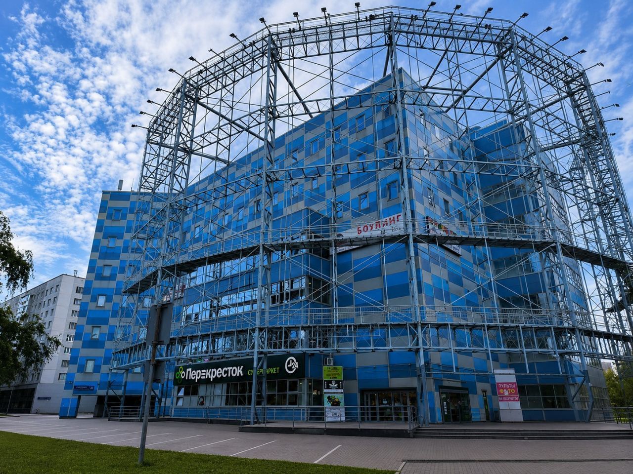 фасад дома, здание по адресу г Москва, пр-кт Андропова, д 36