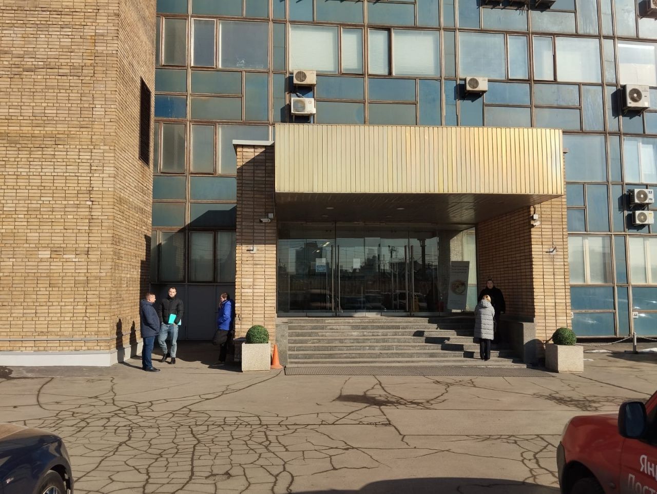 фасад дома, здание по адресу г Москва, ул 1-я Мытищинская, д 3 стр 1