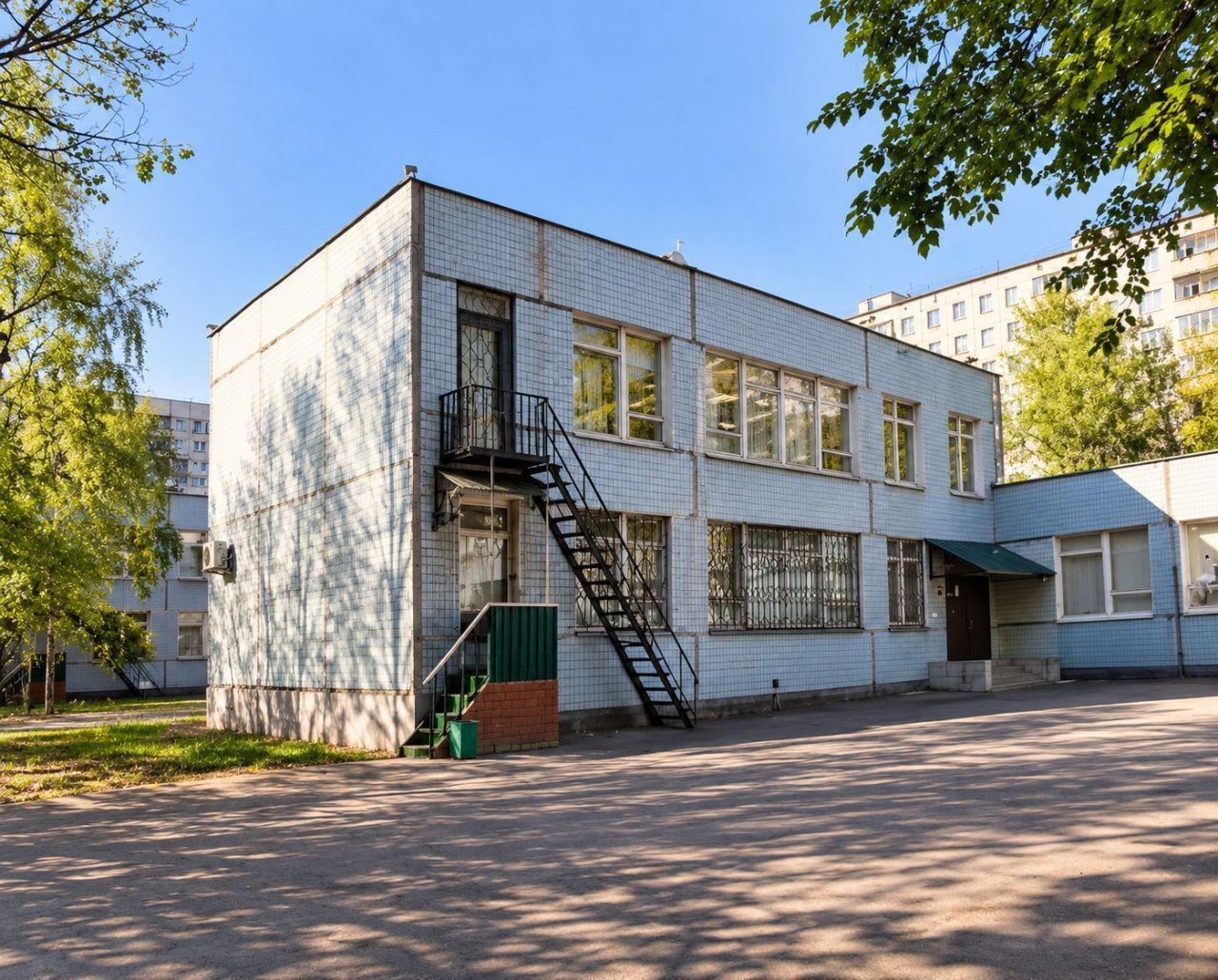 фасад дома, здание по адресу г Москва, Берёзовая аллея, д 7Б