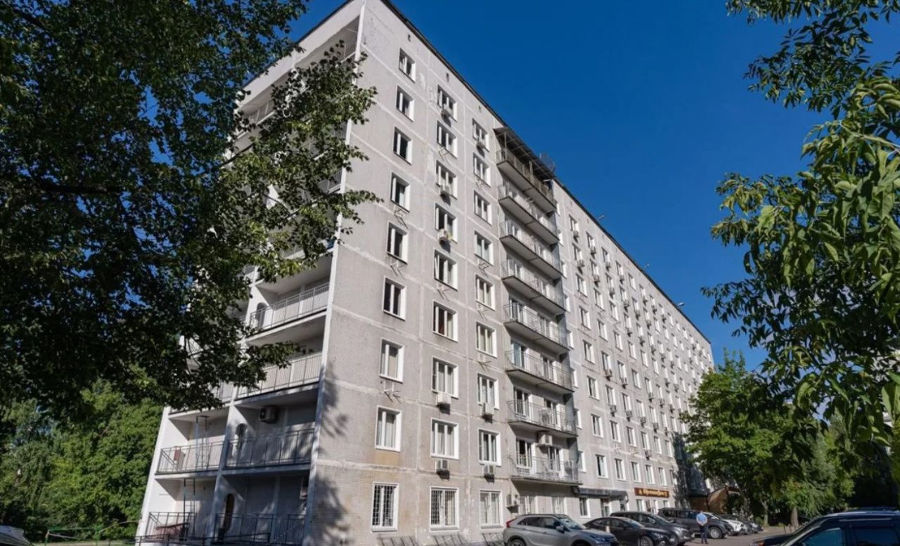 фасад дома, здание по адресу г Москва, ул Азовская, д 6 к 3