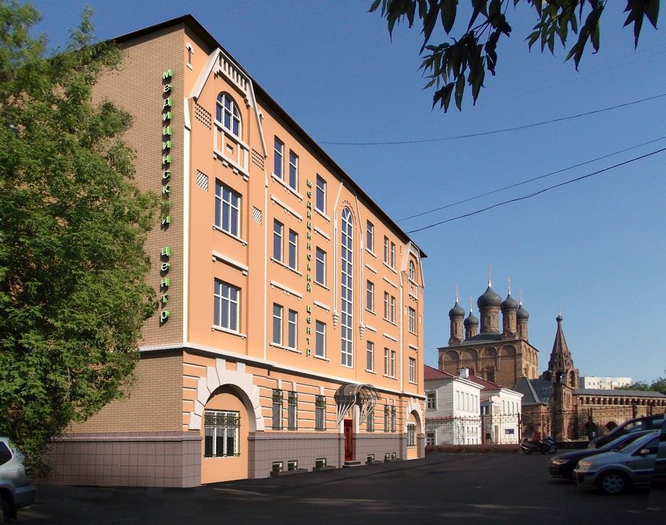 фасад дома, здание по адресу г Москва, ул Крутицкая, д 9 стр 1