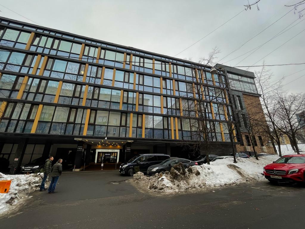 фасад дома, здание по адресу г Москва, Шмитовский проезд, д 3 стр 3