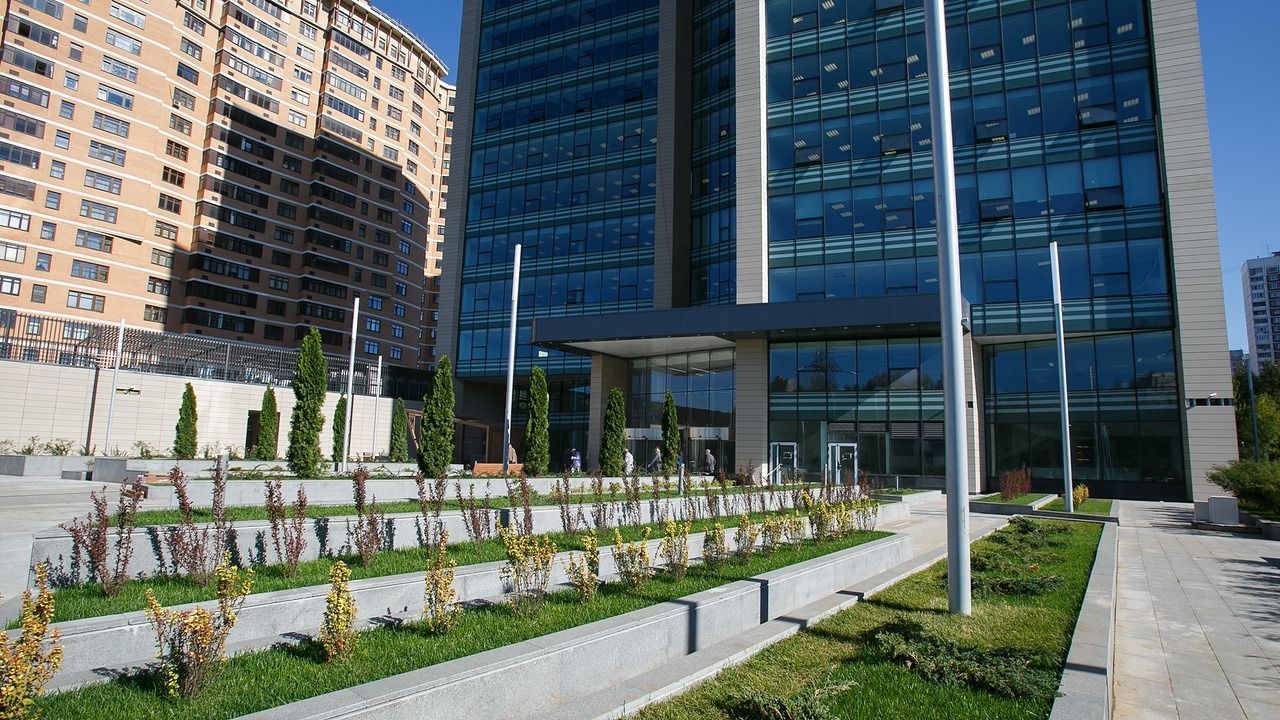 фасад дома, здание по адресу г Москва, ул Академика Пилюгина, д 22