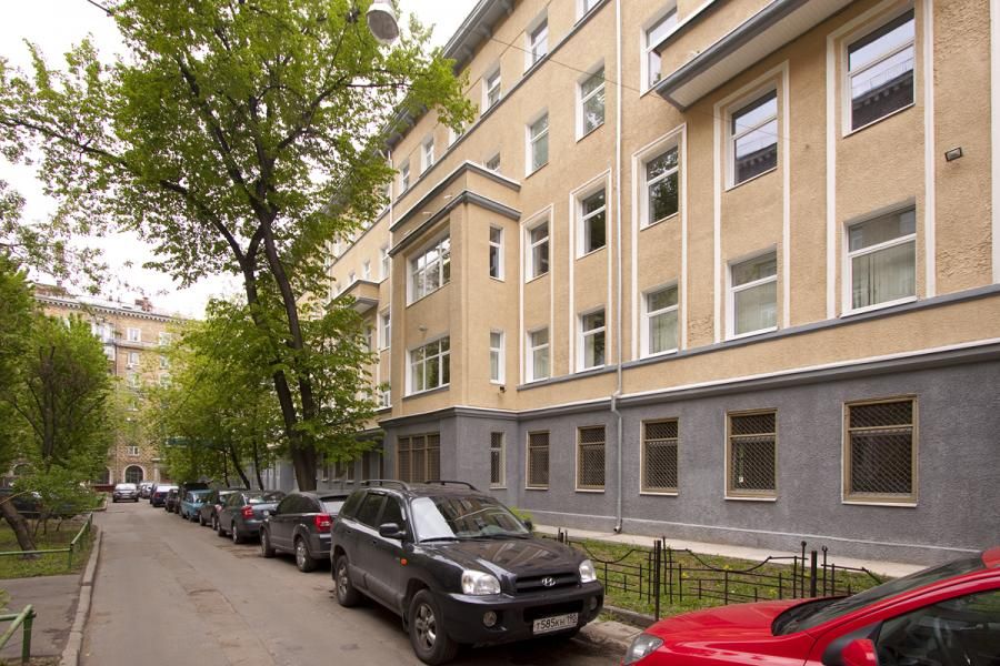 фасад дома, здание по адресу г Москва, Чапаевский пер, д 14 
