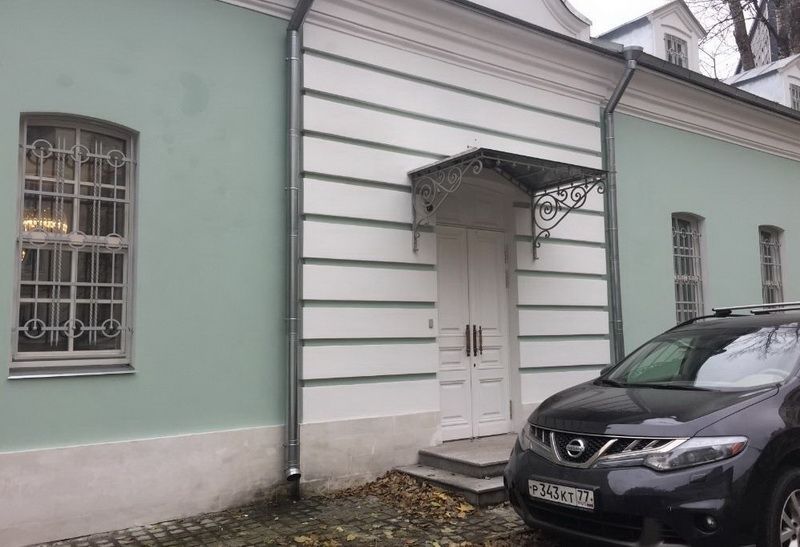 фасад дома, здание по адресу г Москва, Колпачный пер, д 6 стр 3
