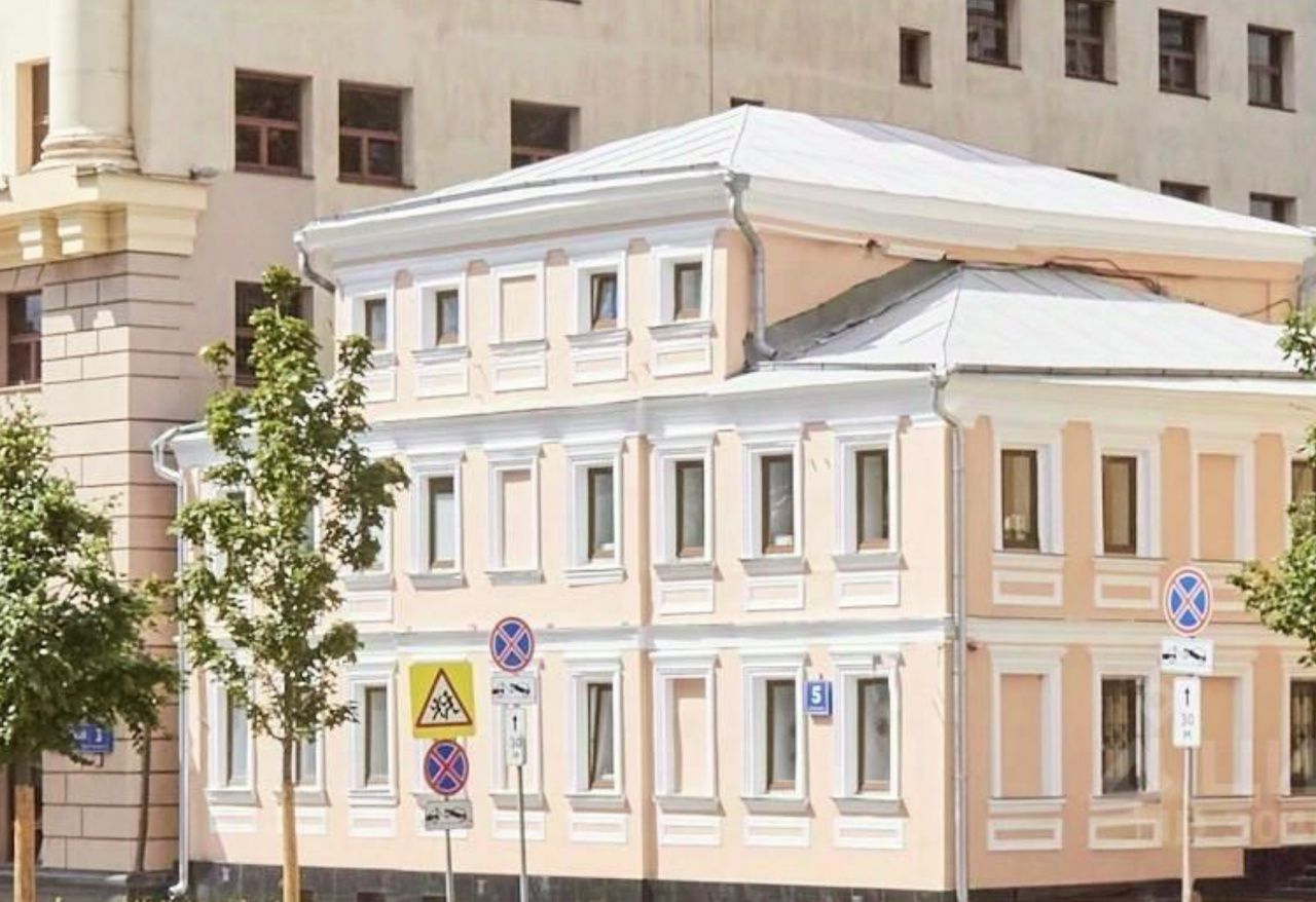 фасад дома, здание по адресу г Москва, Новинский б-р, д 5 стр 1 