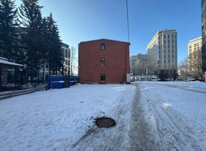 фасад дома, здание по адресу г Санкт-Петербург, Красногвардейский пер, д 23 литера Ж