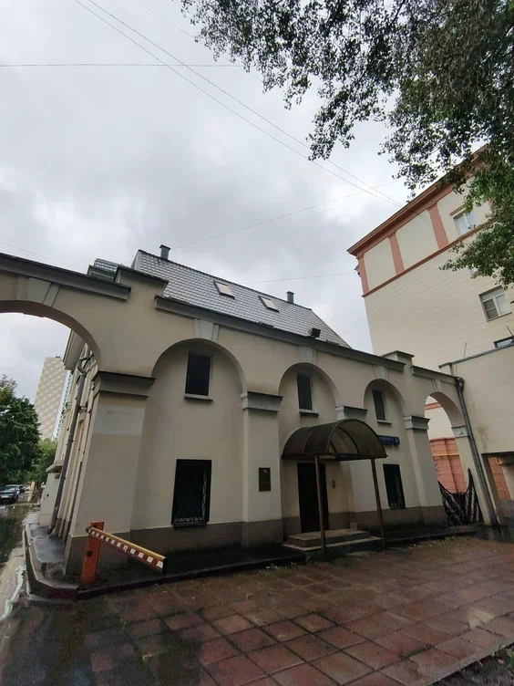 фасад дома, здание по адресу г Москва, Дмитровский проезд, д 4А