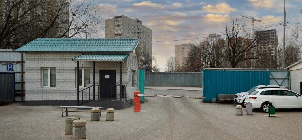 фасад дома, здание по адресу г Москва, Пакгаузное шоссе, д 6