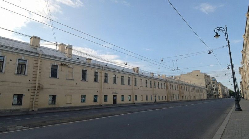 фасад дома, здание по адресу г Санкт-Петербург, Загородный пр-кт, д 35 