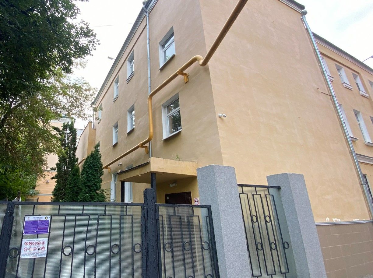 фасад дома, здание по адресу г Москва, Большой Каретный пер, д 20 стр 3
