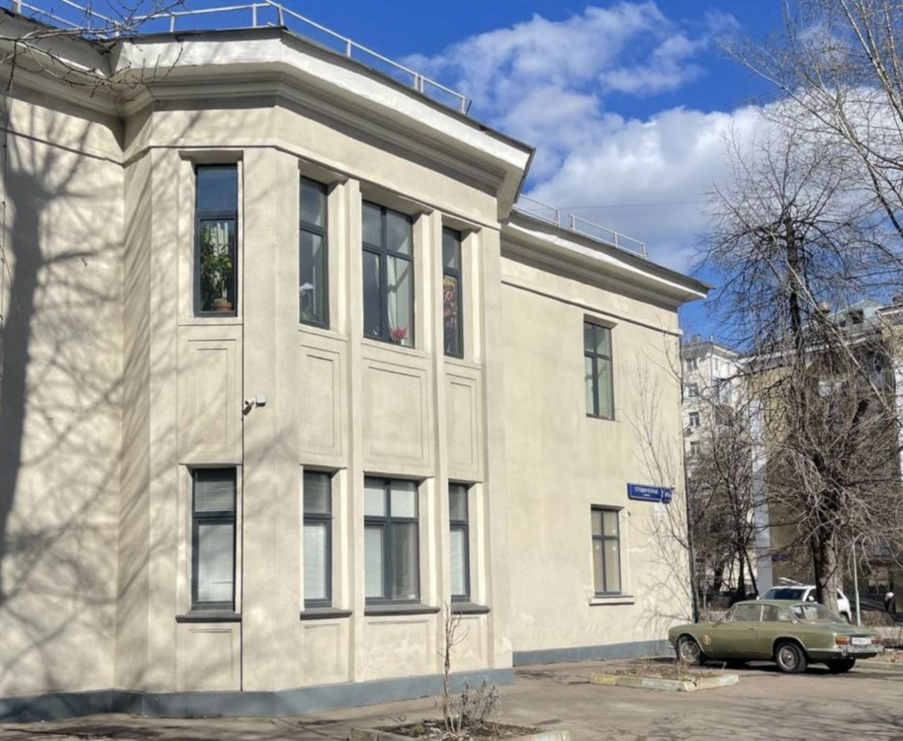 фасад дома, здание по адресу г Москва, ул Студенческая, д 42А 