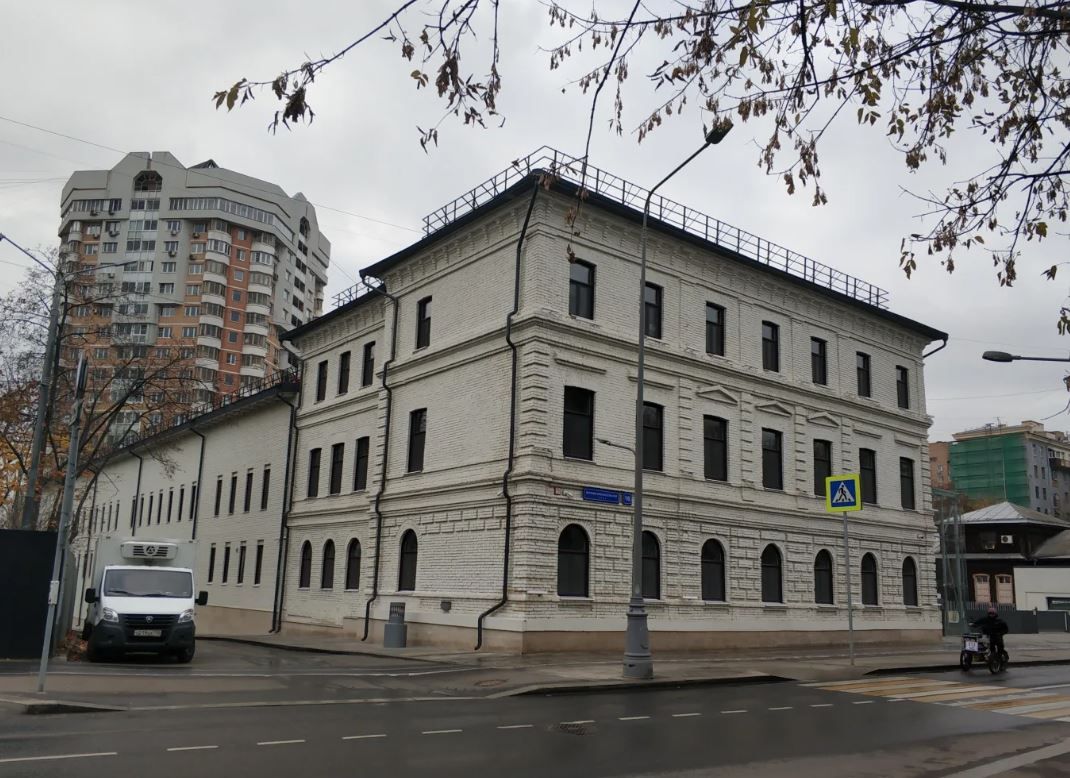 фасад дома, здание по адресу г Москва, ул Верхняя Красносельская, д 16