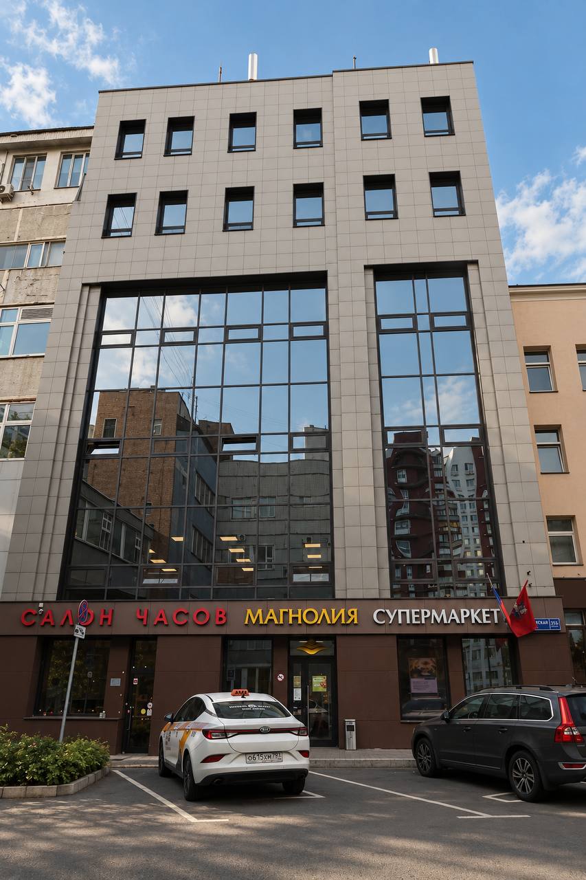 фасад дома, здание по адресу г Москва, ул Воронцовская, д 35Б к 3