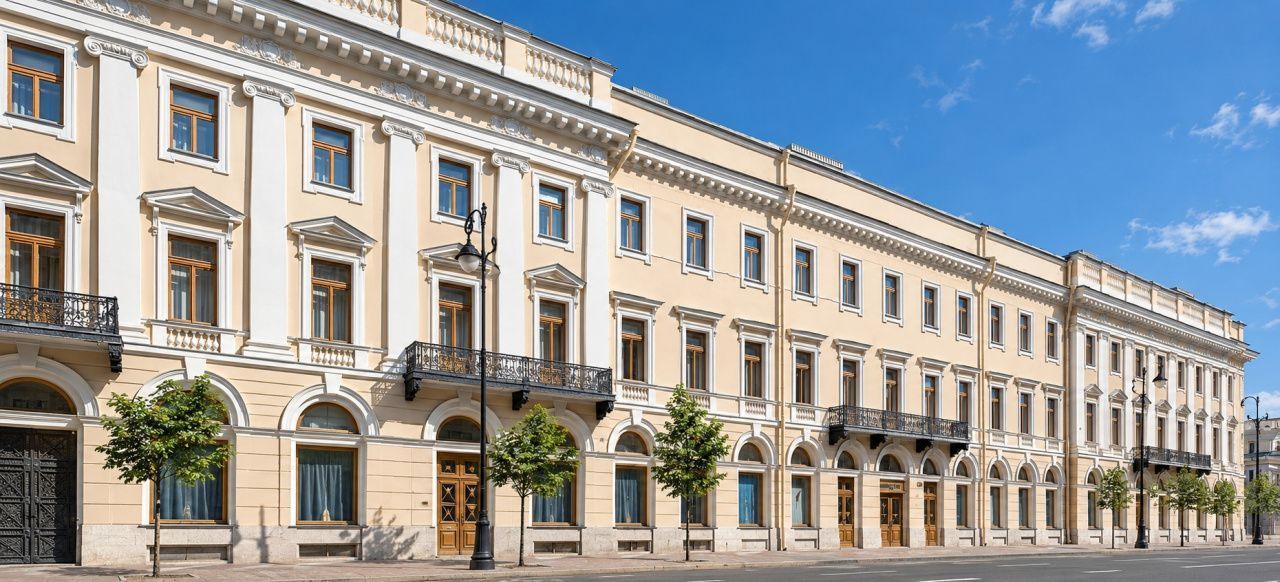 фасад дома, здание по адресу г Санкт-Петербург, Невский пр-кт, д 38/4