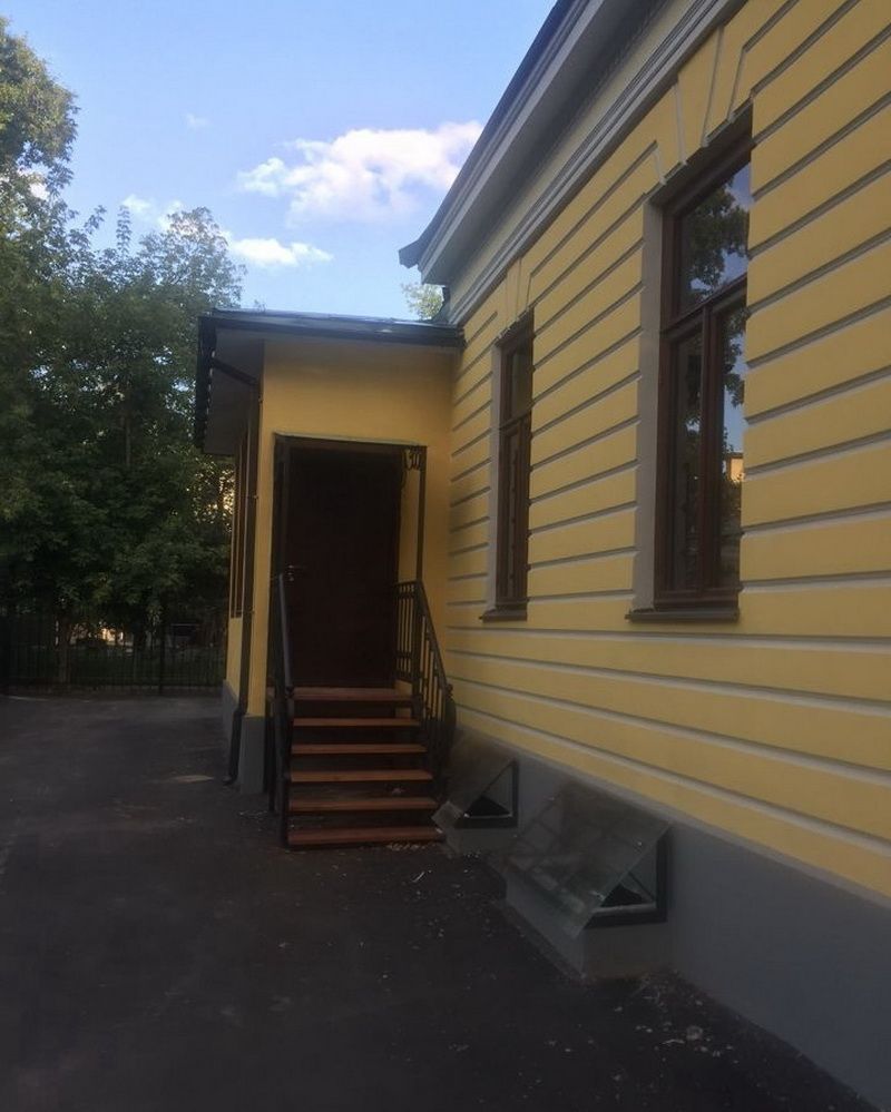 фасад дома, здание по адресу г Москва, Голиковский пер, д 11