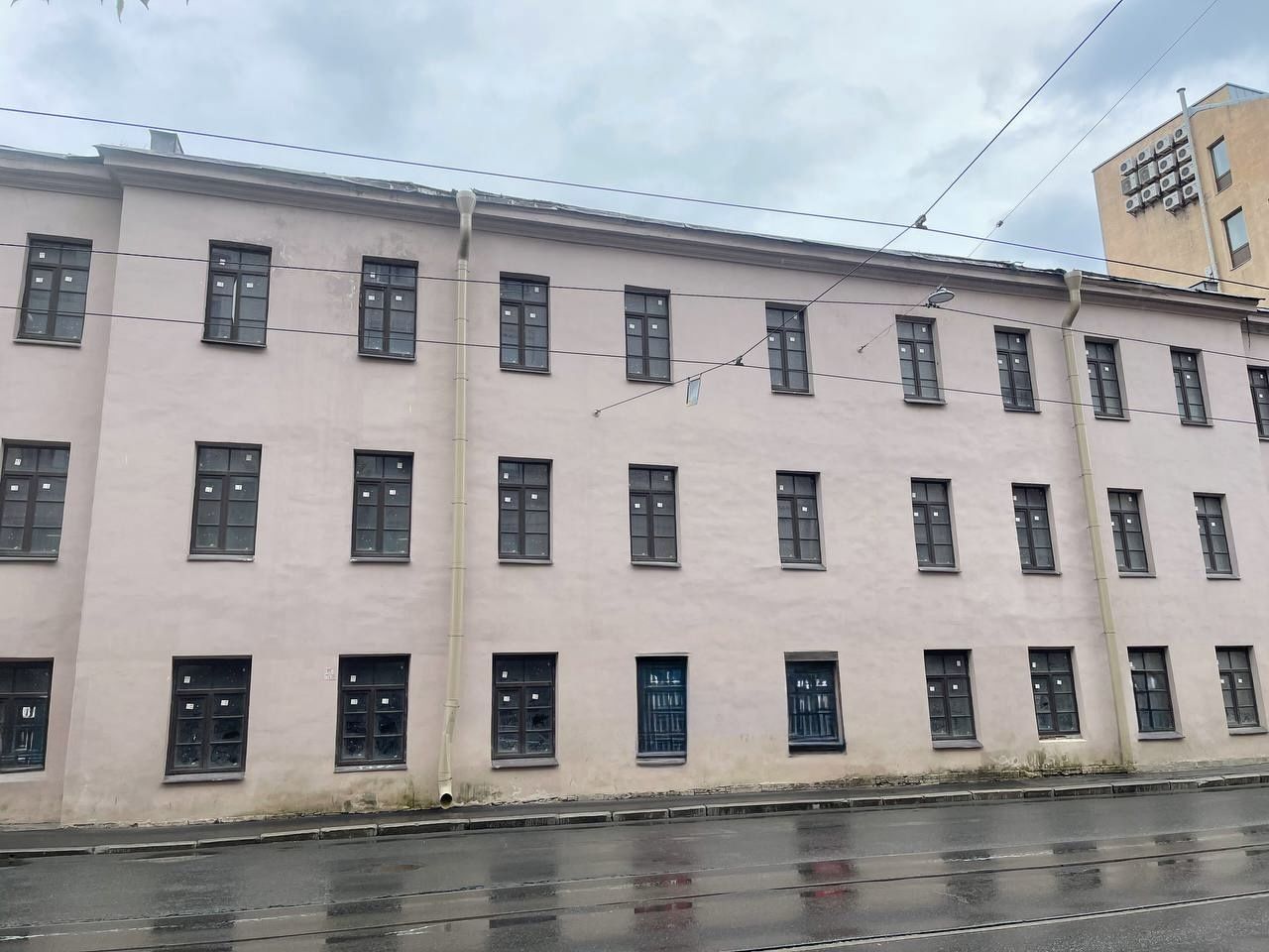 фасад дома, здание по адресу г Санкт-Петербург, ул Чапаева, д 7