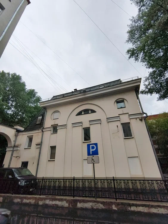 фасад дома, здание по адресу г Москва, Дмитровский проезд, д 4А
