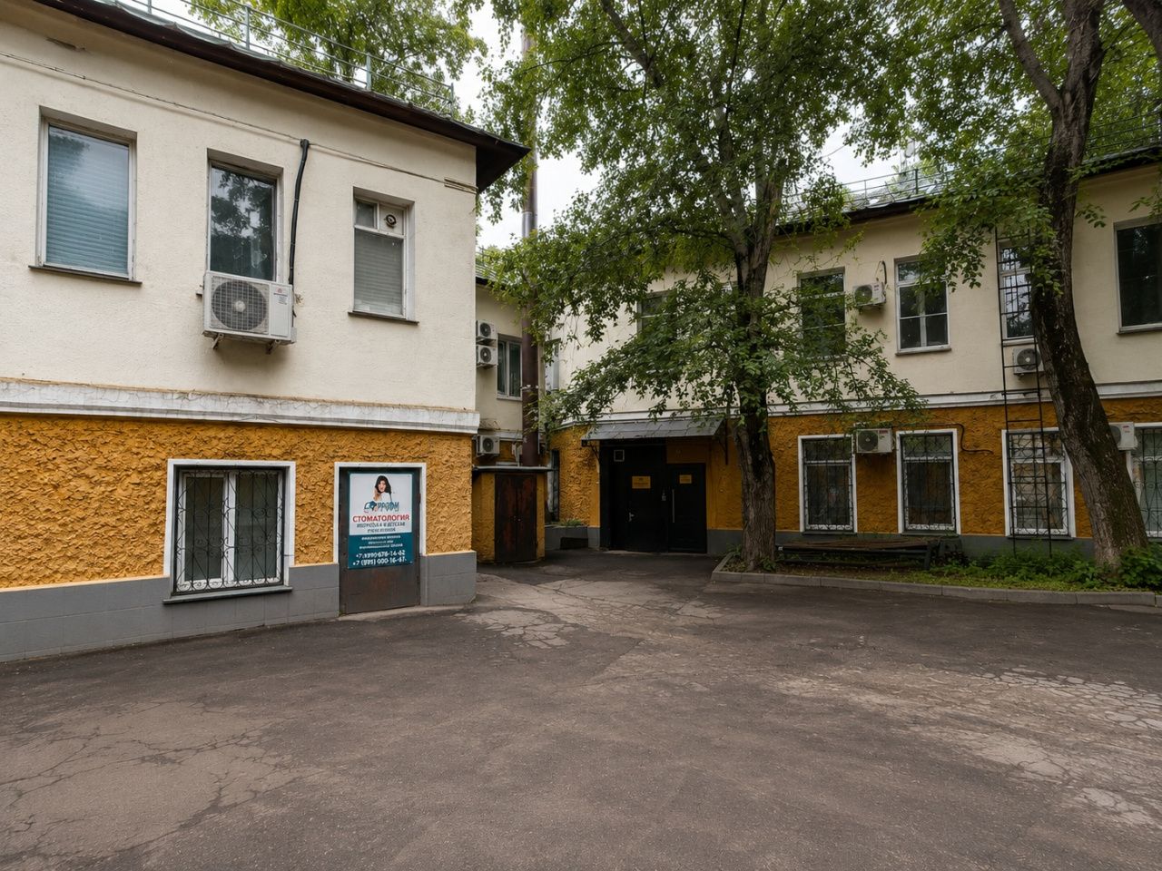 фасад дома, здание по адресу г Москва, ул Новослободская, д 61 стр 1