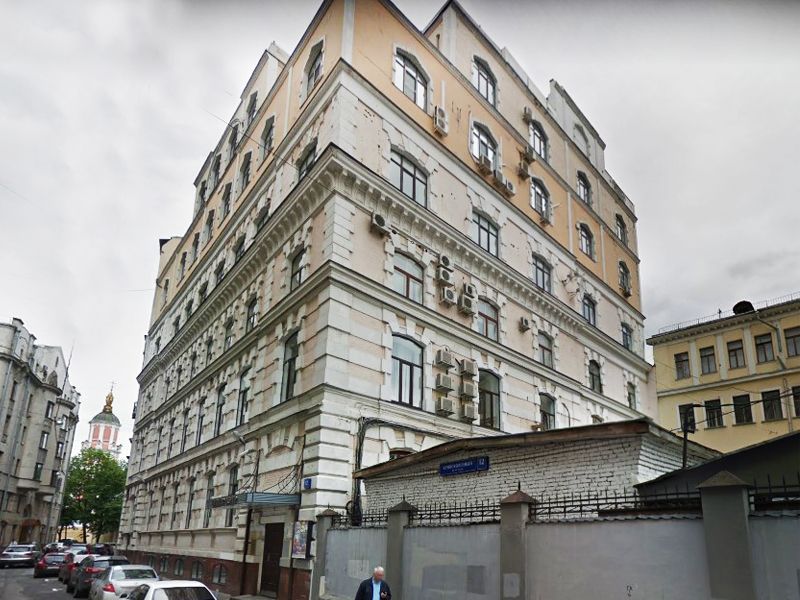 фасад дома, Бизнес-центр Ferrein Plaza / Феррейн Плаза по адресу г Москва, Кривоколенный пер, д 12 стр 1
