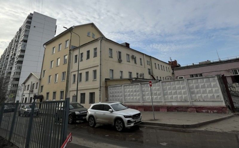 фасад дома, здание по адресу г Москва, ул Октябрьская, д 80 стр 3