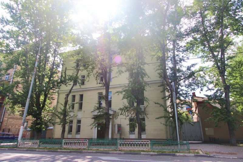фасад дома, здание по адресу г Москва, Пересветов пер, д 8