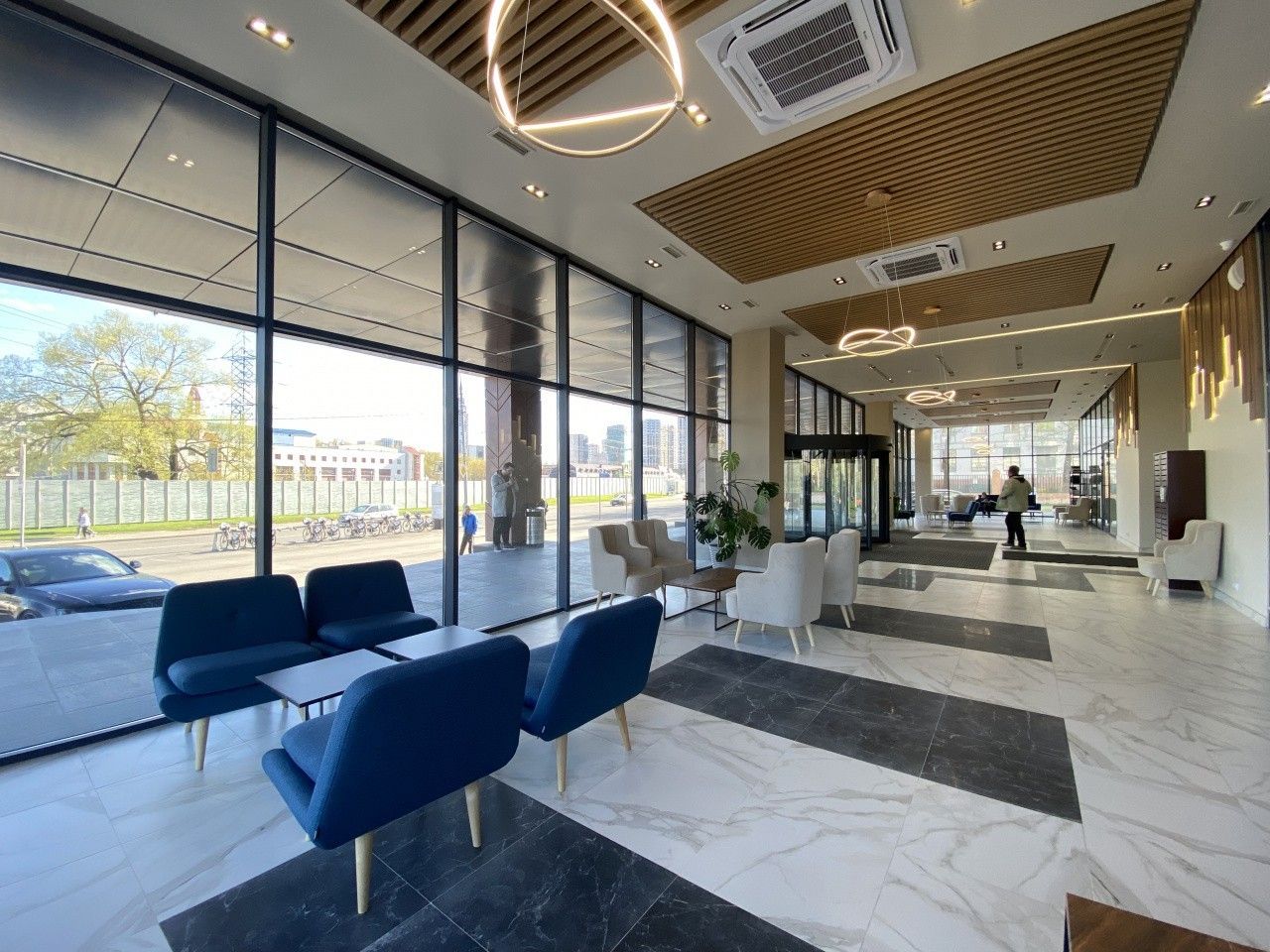 фасад дома, здание по адресу г Москва, ул Смольная, д 2