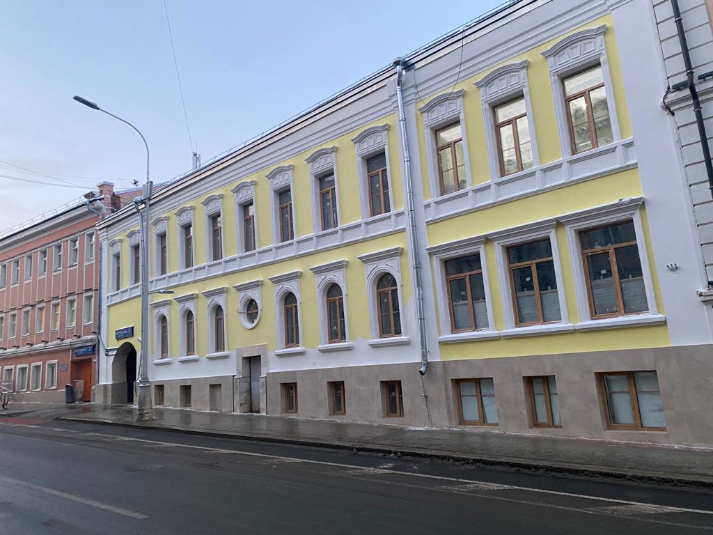 фасад дома, здание по адресу г Москва, Петровский б-р, д 5 стр 1 