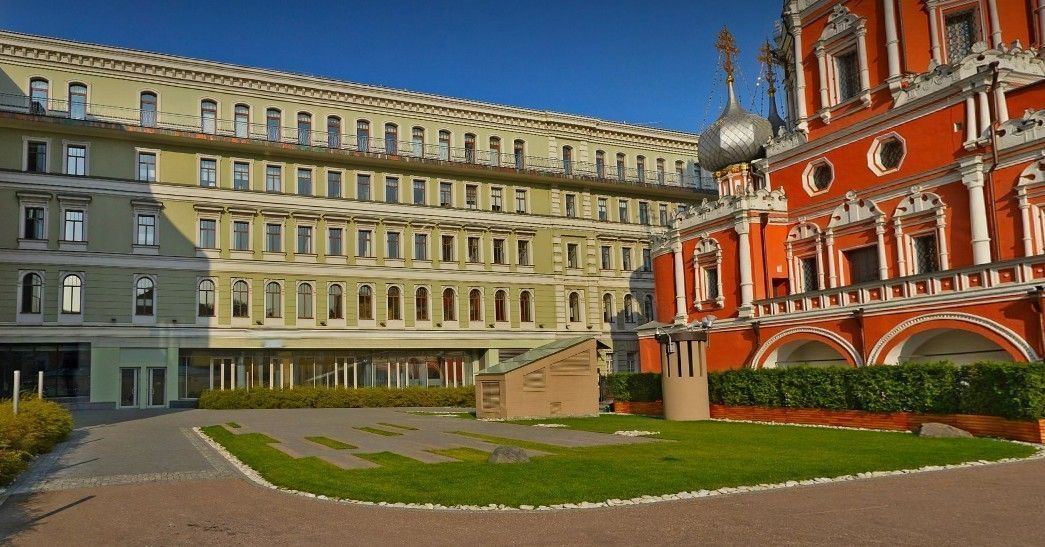 фасад дома, здание по адресу г Москва, Романов пер, д 4 стр 2