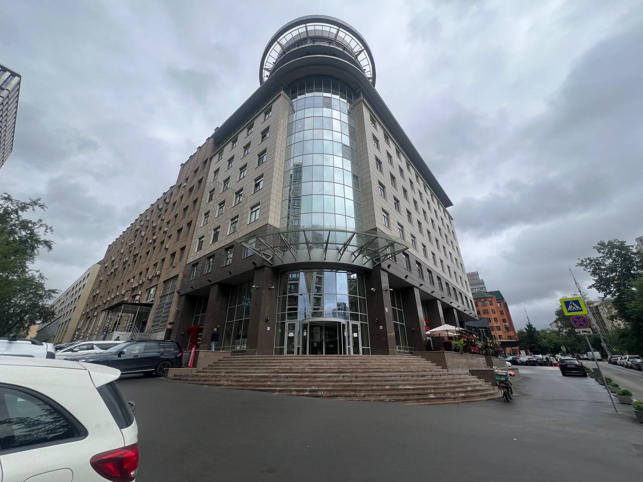 фасад дома, здание по адресу г Москва, ул 2-я Звенигородская, д 13 стр 42 